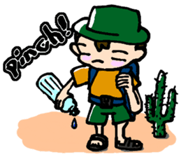 Nonbiri backpacker sticker #2468294