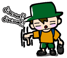 Nonbiri backpacker sticker #2468300