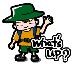 Nonbiri backpacker sticker #2468302