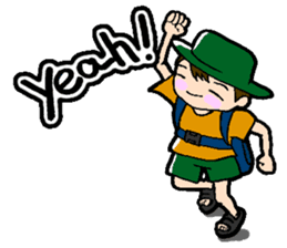 Nonbiri backpacker sticker #2468303