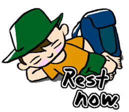 Nonbiri backpacker sticker #2468307