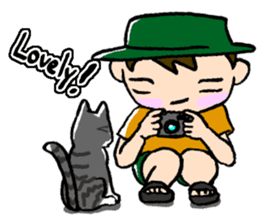 Nonbiri backpacker sticker #2468310