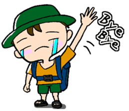 Nonbiri backpacker sticker #2468313