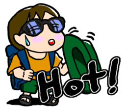 Nonbiri backpacker sticker #2468317