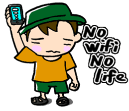 Nonbiri backpacker sticker #2468319
