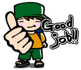 Nonbiri backpacker sticker #2468321