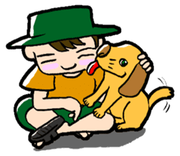 Nonbiri backpacker sticker #2468327