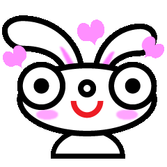 Cry and smile rabbit