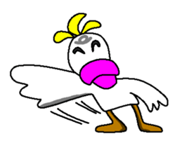 Peppie the bird sticker #2469170