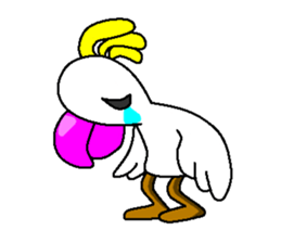 Peppie the bird sticker #2469176