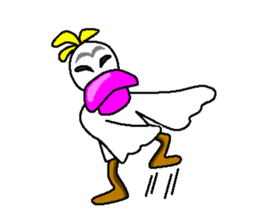 Peppie the bird sticker #2469181