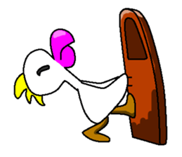 Peppie the bird sticker #2469190