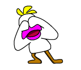 Peppie the bird sticker #2469192