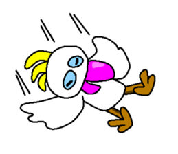 Peppie the bird sticker #2469195