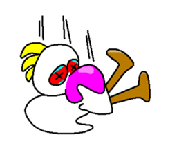 Peppie the bird sticker #2469198