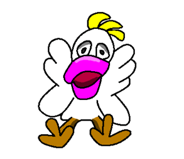 Peppie the bird sticker #2469199