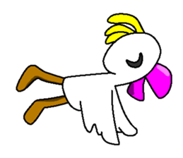 Peppie the bird sticker #2469200