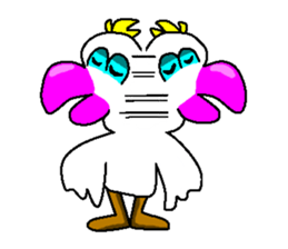 Peppie the bird sticker #2469206