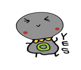 Pretty gray sticker #2469368