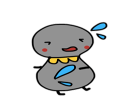 Pretty gray sticker #2469396