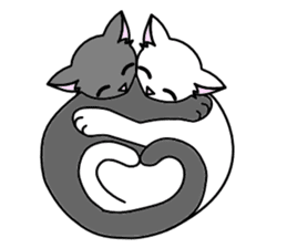 Odd-eye Cats sticker #2469506