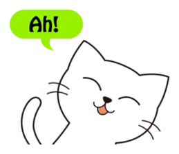 Cute cat[English ver.] sticker #2469584