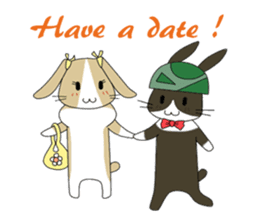 The Army Rabbits - Love (ENG) sticker #2470011