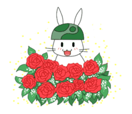 The Army Rabbits - Love (ENG) sticker #2470013
