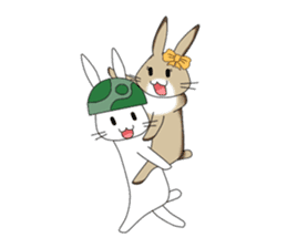 The Army Rabbits - Love (ENG) sticker #2470018