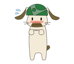 The Army Rabbits - Love (ENG) sticker #2470020