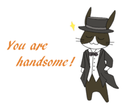 The Army Rabbits - Love (ENG) sticker #2470022