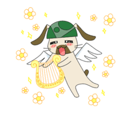 The Army Rabbits - Love (ENG) sticker #2470027