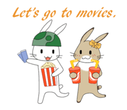 The Army Rabbits - Love (ENG) sticker #2470032