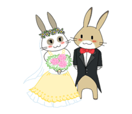 The Army Rabbits - Love (ENG) sticker #2470045