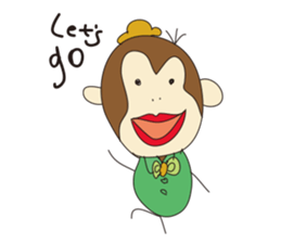 Sarutan's every day sticker #2470169