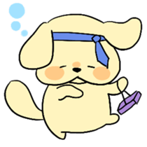 Sticker of puppy!! sticker #2470468