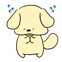 Sticker of puppy!! sticker #2470487
