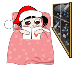 Weather baby girl sticker #2470592