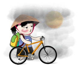 Weather baby girl sticker #2470596