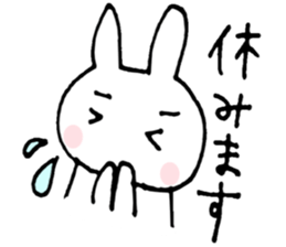 Club activities(rabbit) sticker #2471054