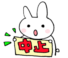 Club activities(rabbit) sticker #2471064