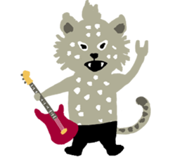 Snow leopard sticker #2471543