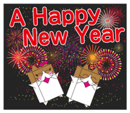 kabenko christmas ver & New Year ver sticker #2471568