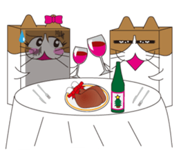 kabenko christmas ver & New Year ver sticker #2471591