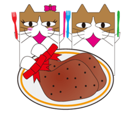 kabenko christmas ver & New Year ver sticker #2471592