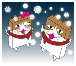 kabenko christmas ver & New Year ver sticker #2471596