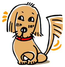 A dog dog dog. sticker #2471773