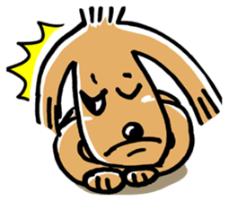 A dog dog dog. sticker #2471778