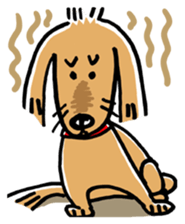 A dog dog dog. sticker #2471779