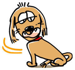 A dog dog dog. sticker #2471782